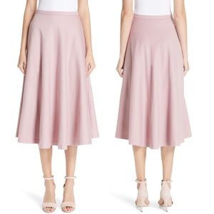 Max Mara Cabras Camel Pink Skirt Size 12